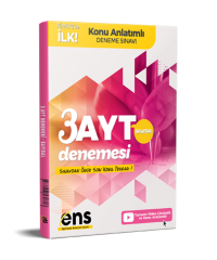 Ens Destek Yayınları YKS AYT Deneme 3'lü Sayısal - 2022