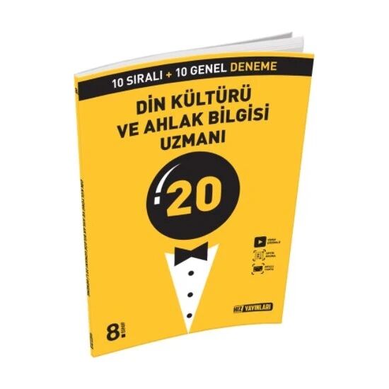 Hız Yayınları 8. Sınıf Din Kül. ve Ahl. Bil. Uzman 20 li Deneme