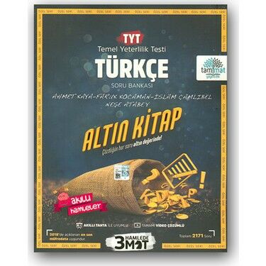 Tammat Yayıncılık Tyt Türkçe Soru Bankası
