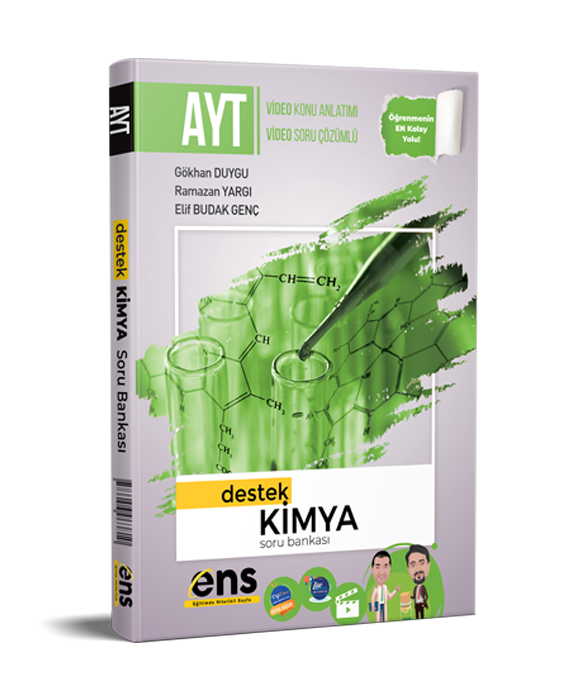 Ens Destek Yayınları YKS AYT S.B. Kimya - 2022-23