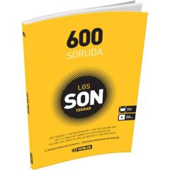Hız Yayınları 8. Sınıf Tüm Dersler 600 Soruda Son Tekrar