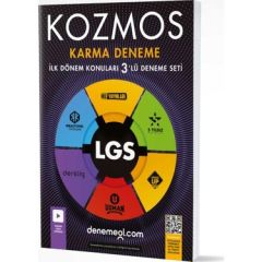 Hız Yayınları 8. Sınıf Tüm Dersler Kozmos Lgs Karma 3 lü İlk Dön. Deneme