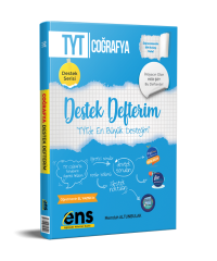 Ens Destek Yayınları TYT Destek Defterim Coğrafya - 2022-23