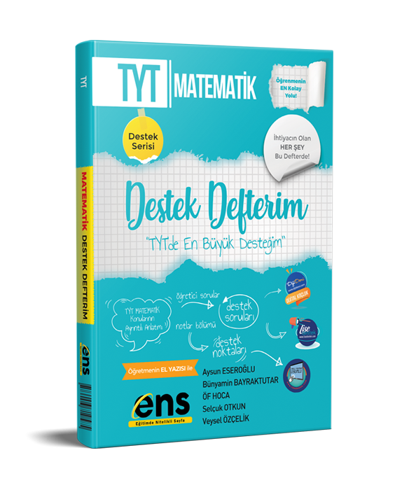 Ens Destek Yayınları TYT Destek Defterim Matematik - 2022