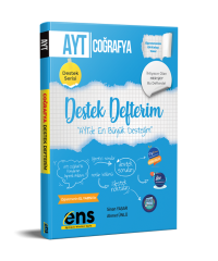 Ens Destek Yayınları YKS AYT Destek Defterim Coğrafya - 2022