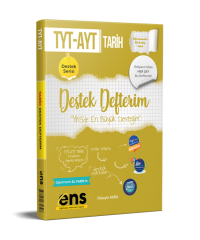 Ens Destek Yayınları YKS TYT AYT Destek Defterim Tarih - 2022-23