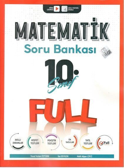 Full Yayınları 10. Sınıf Soru Bankası Matematik - 2023