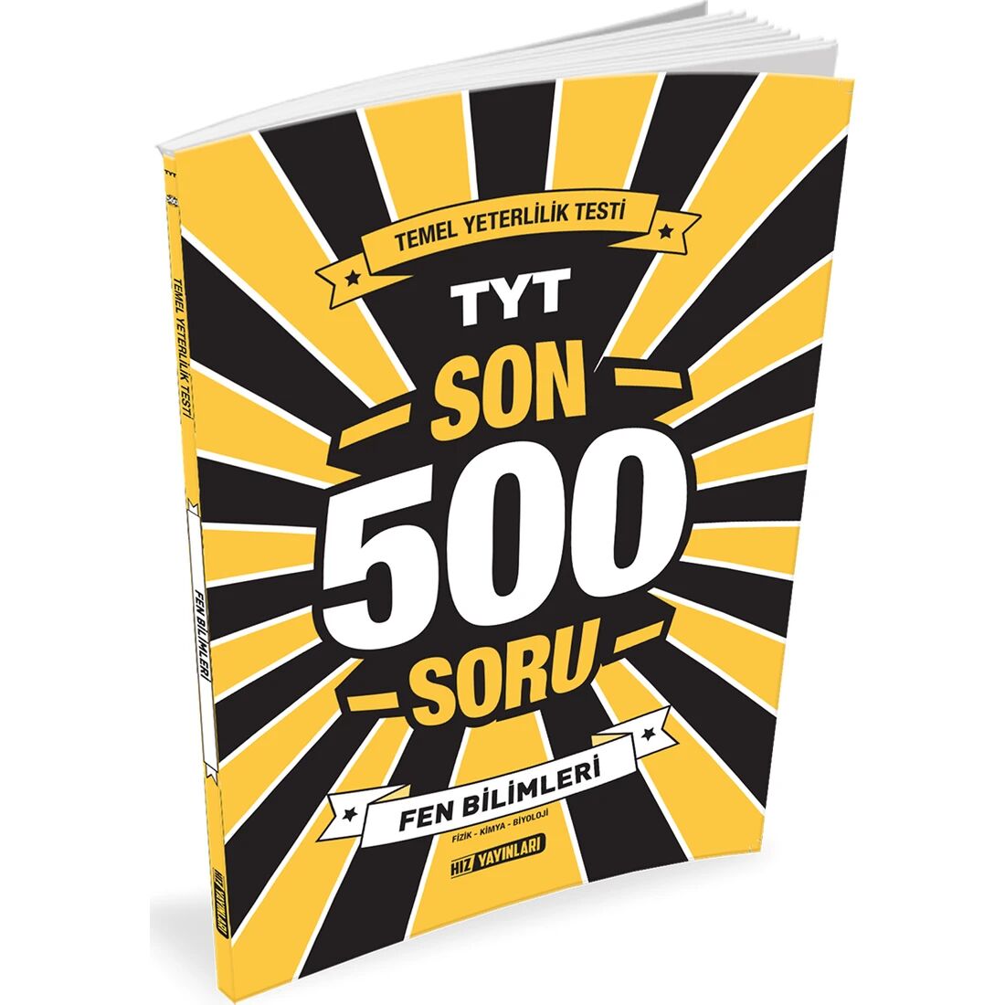 Hız Yayınları TYT Fen Bilimleri Soru Bankası Son 500