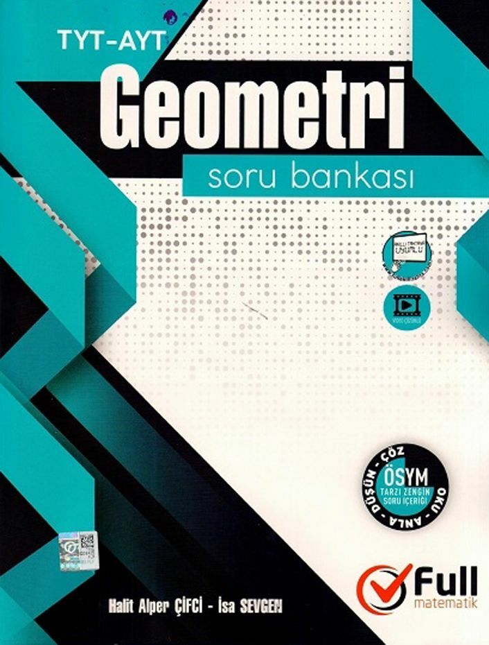 Full Yayınları YKS TYT AYT Soru Bankası Geometri - 2022