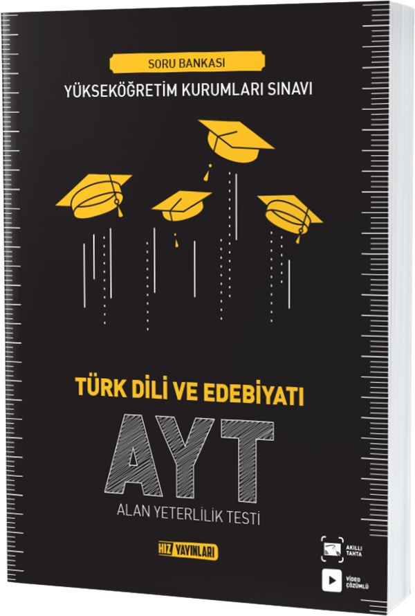Hız Yayınları AYT Türk Dili ve Edebiyatı Soru Bankası