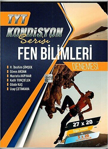 Hız Ve Renk Yayınları TYT Kondisyon Deneme Fen Bilimleri- 2022