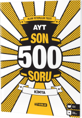 Hız Yayınları AYT Kimya Soru Bankası - Son 500