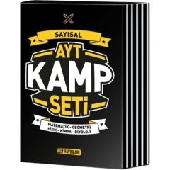 Hız Yayınları AYT Kamp Seti Sayısal Matematik-Geometri-Fizik-Kimya-Biyoloji