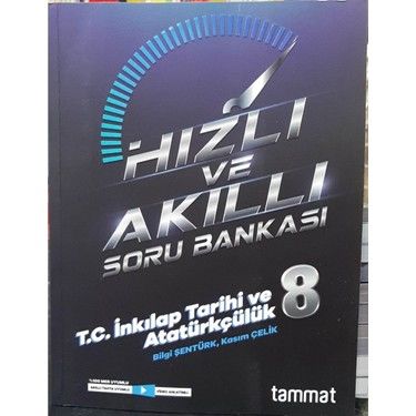 Tammat Yayıncılık Lgs T.C. İnkılap Tarihi Ve Atatürkçülük Hızlı Ve Akıllı Soru Bankası