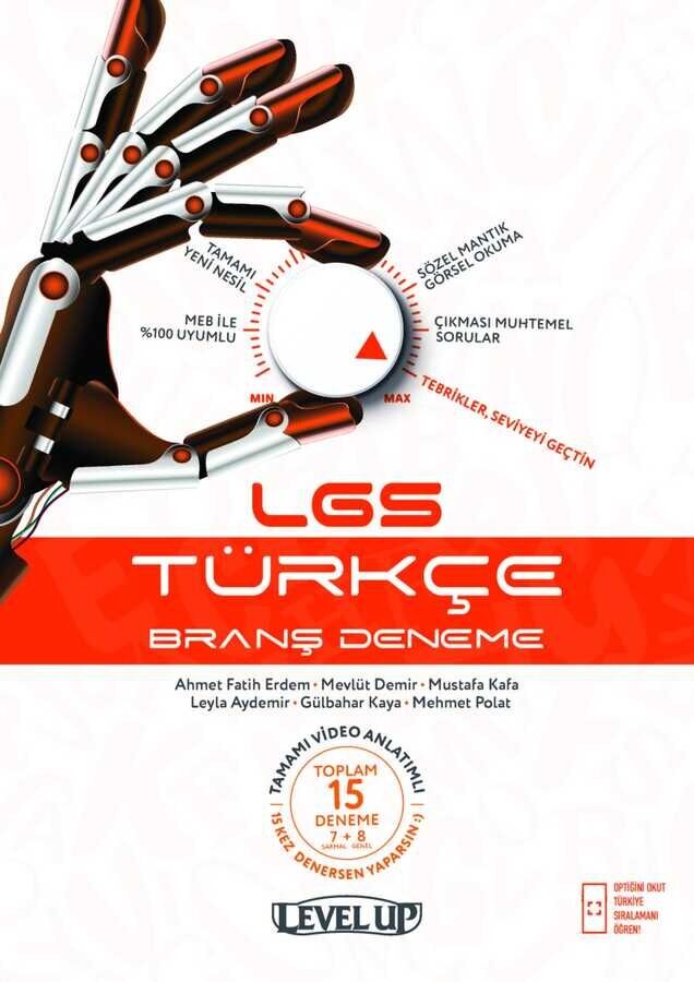 Tammat Yayıncılık 8. Sınıf Lgs Türkçe 15 Li Branş Deneme