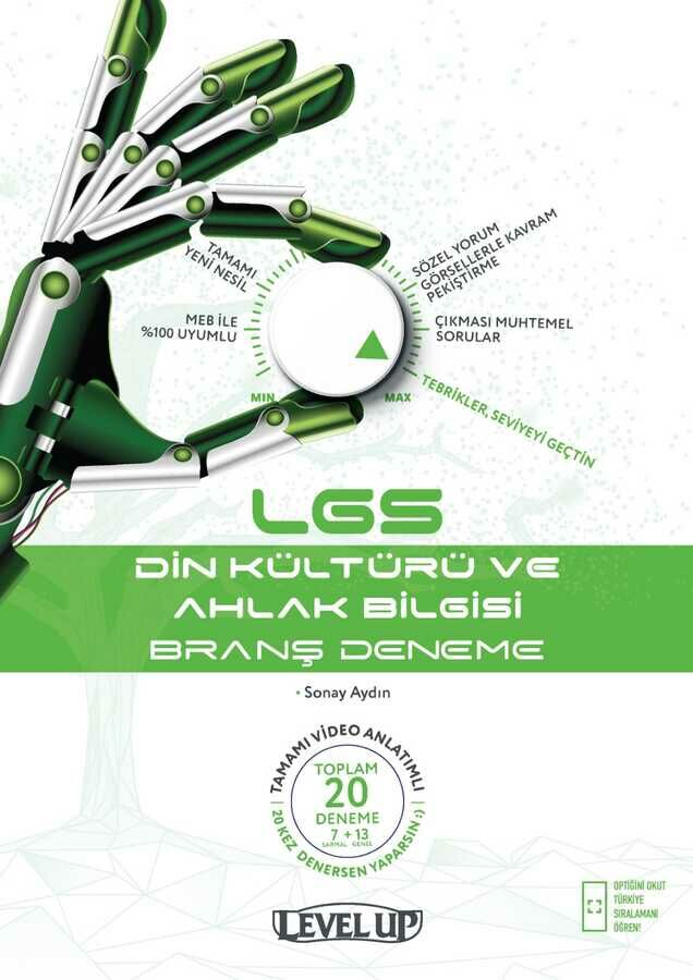 Tammat Yayıncılık 8. Sınıf Lgs Din Kül. Ve Ahl. Bilg. 20 Li B Deneme