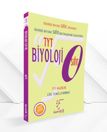 Karekök Yayınları TYT Biyoloji Sıfır