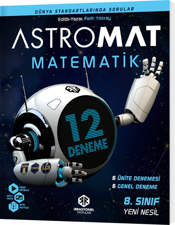 İrrasyonel Yayınları 8. Sınıf Matematik Yeni Nesil 12 li Deneme