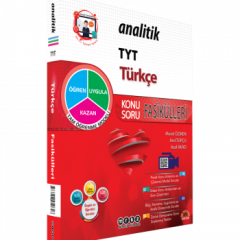 Merkez Analitik Yayınları TYT Ka.Sb. Türkçe - 2022