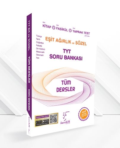 Karekök Yayınları TYT Tüm Dersler Soru Bankası