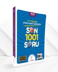 Karekök Yayınları TYT Öncesi Çözülmesi Gereken Son 1001 Soru