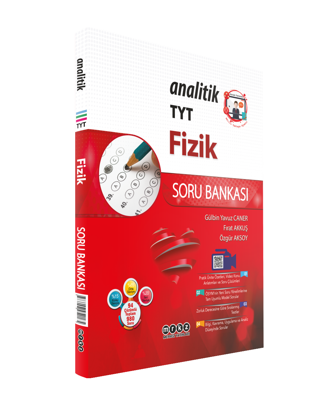 Merkez Analitik Yayınları TYT S.B. Fizik - 2022