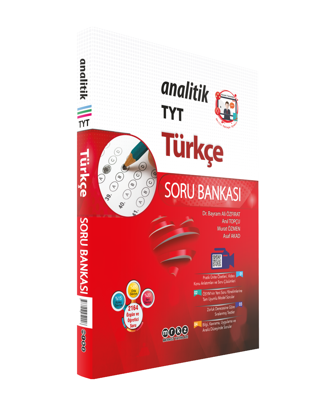 Merkez Analitik Yayınları TYT S.B. Türkçe - 2022-23