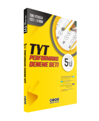 Merkez Analitik Yayınları TYT Performans 5'li Deneme Seti - 2022