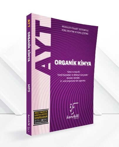 Karekök Yayınları AYT Organik Kimya MPS (Modüler Piramit Sistemi)