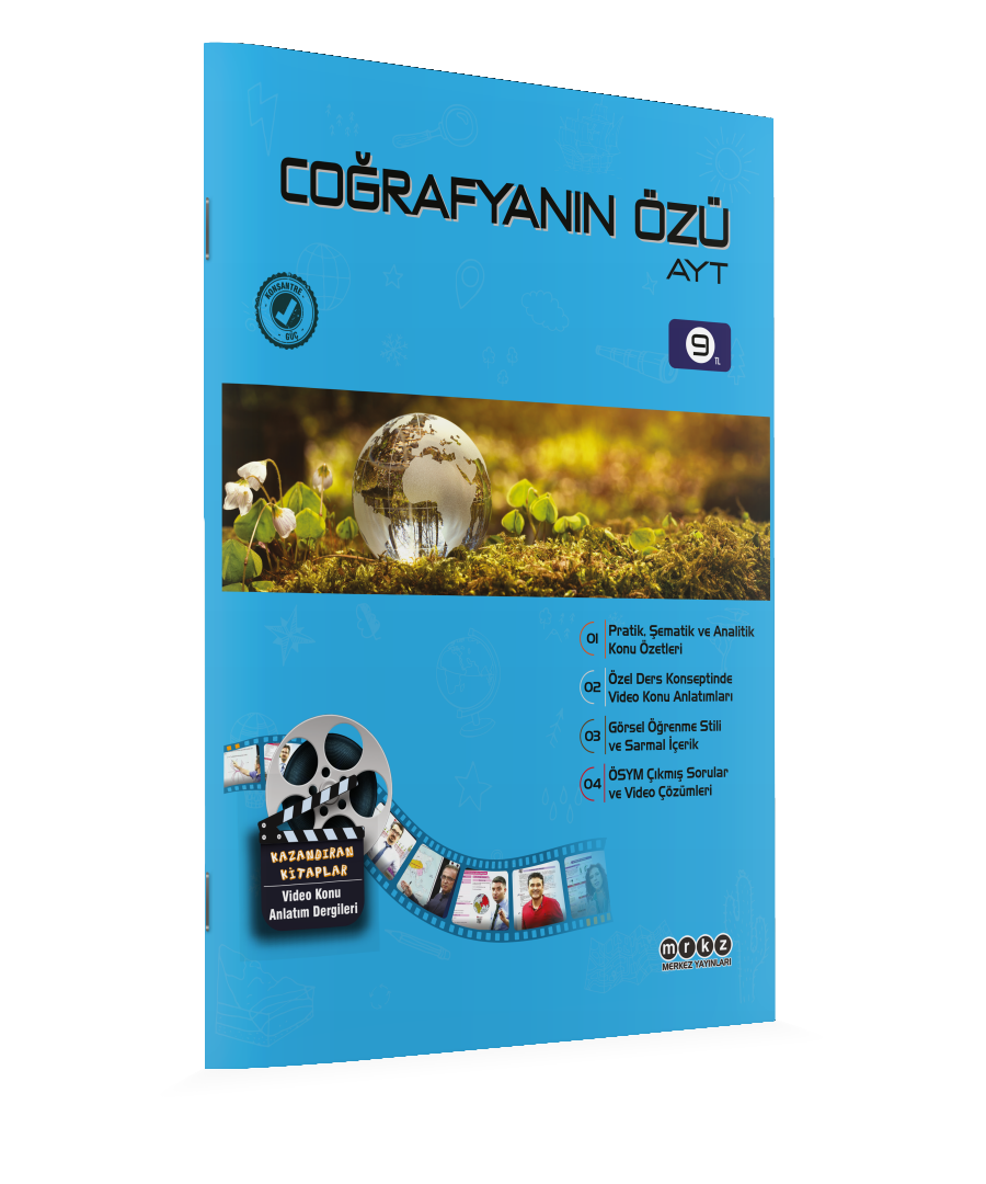 Merkez Analitik Yayınları YKS AYT Analitik Kös Coğrafyanın Özü - 2021
