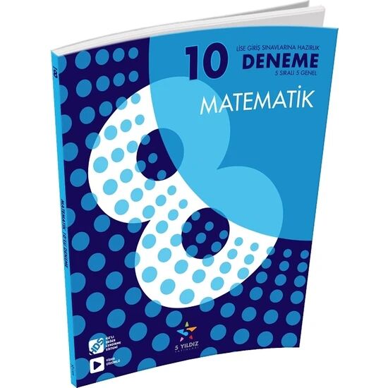 5 Yıldız Yayınları 8. Sınıf Matematik 10 lu Deneme