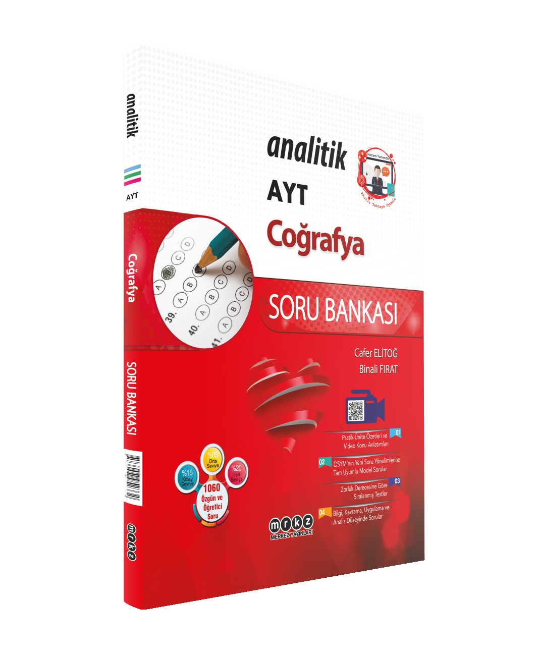 Merkez Analitik Yayınları YKS AYT Analitik S.B. Coğrafya - 2022