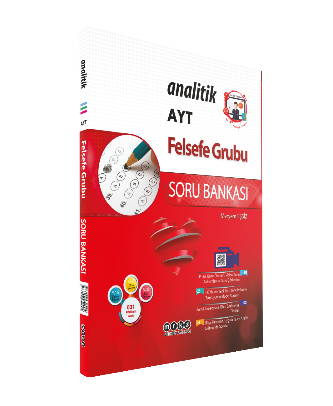 Merkez Analitik Yayınları YKS AYT Analitik S.B. Felsefe Grubu - 2022