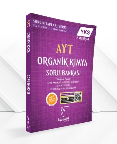 Karekök Yayınları AYT Organik Kimya Soru Bankası