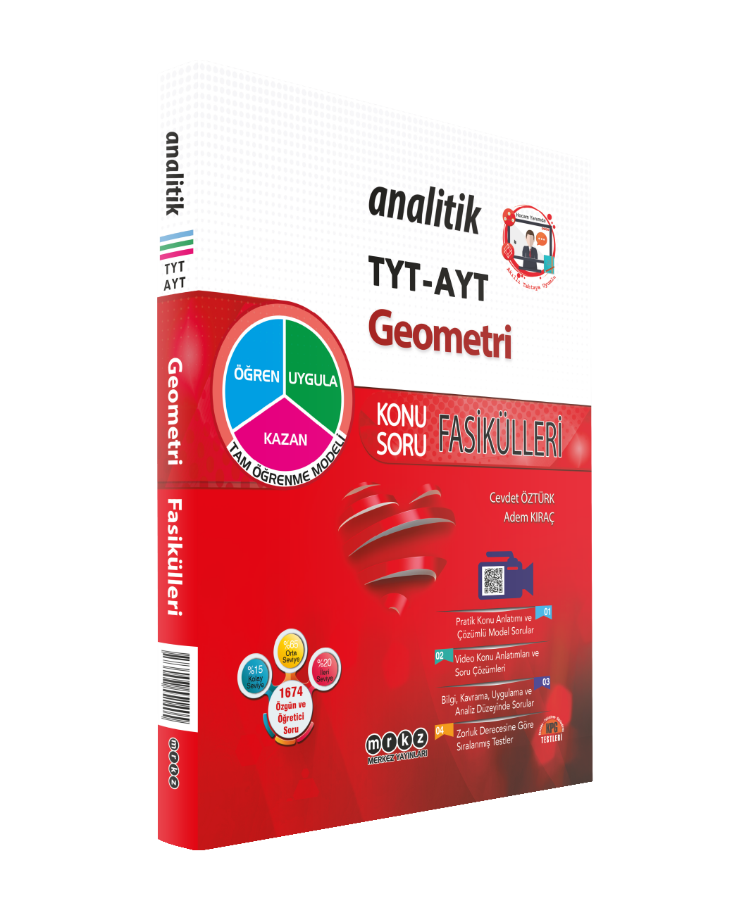 Merkez Analitik Yayınları YKS TYT AYT Analitik Ka.Sb. Geometri - 2022
