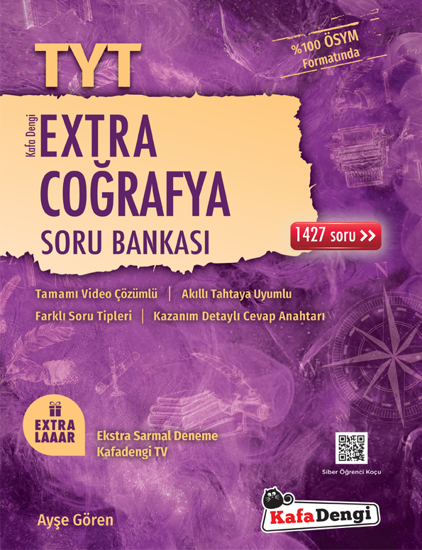 KafaDengi Yayınları TYT Extra Coğrafya Soru Bankası