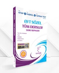 Karekök Yayınları AYT Sözel Tüm Dersler Soru Bankası