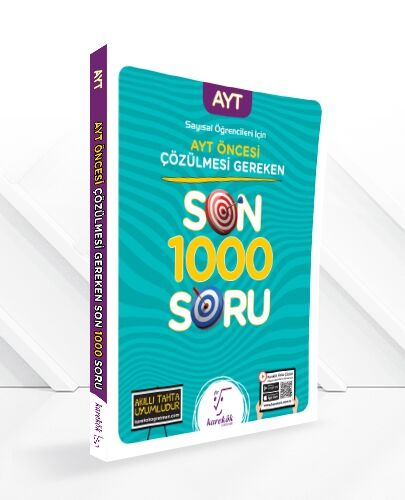 Karekök Yayınları AYT Sayısal Öğrencileri İçin AYT Öncesi Son 1000 Soru