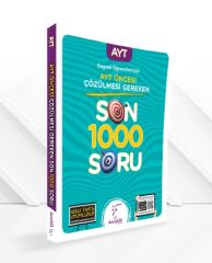 Karekök Yayınları AYT Sayısal Öğrencileri İçin AYT Öncesi Son 1000 Soru