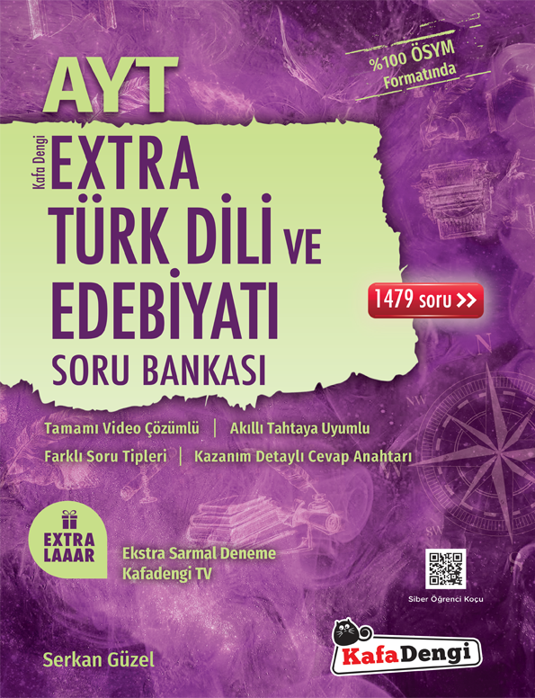 KafaDengi Yayınları AYT Extra Türk Dili ve Edebiyatı Soru Bankası