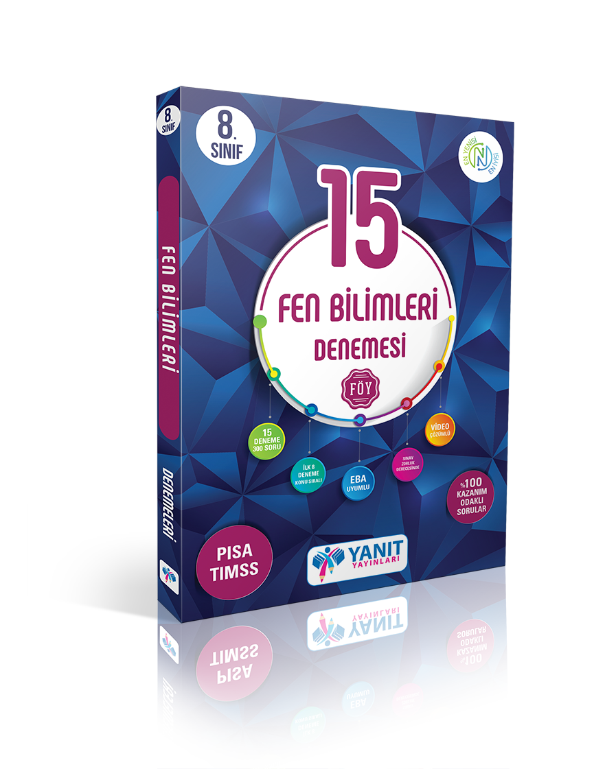 Yanıt Yayınları 8. Sınıf 15 Fen Bilimleri Denemesi Video Çözümlü