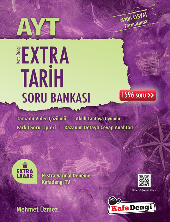 KafaDengi Yayınları AYT Extra Tarih Soru Bankası
