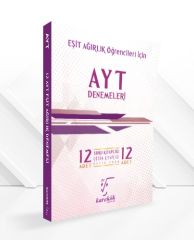 Karekök Yayınları AYT Eşit Ağırlık 12'li Deneme Seti
