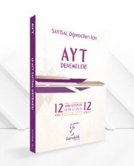 Karekök Yayınları AYT Sayısal 12'li Deneme Seti