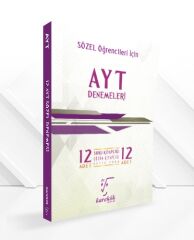 Karekök Yayınları AYT Sözel 12'li Deneme Seti