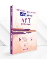 Karekök Yayınları AYT Eşit Ağırlık Öğrencileri İçin İddialısına AYT Denemeleri