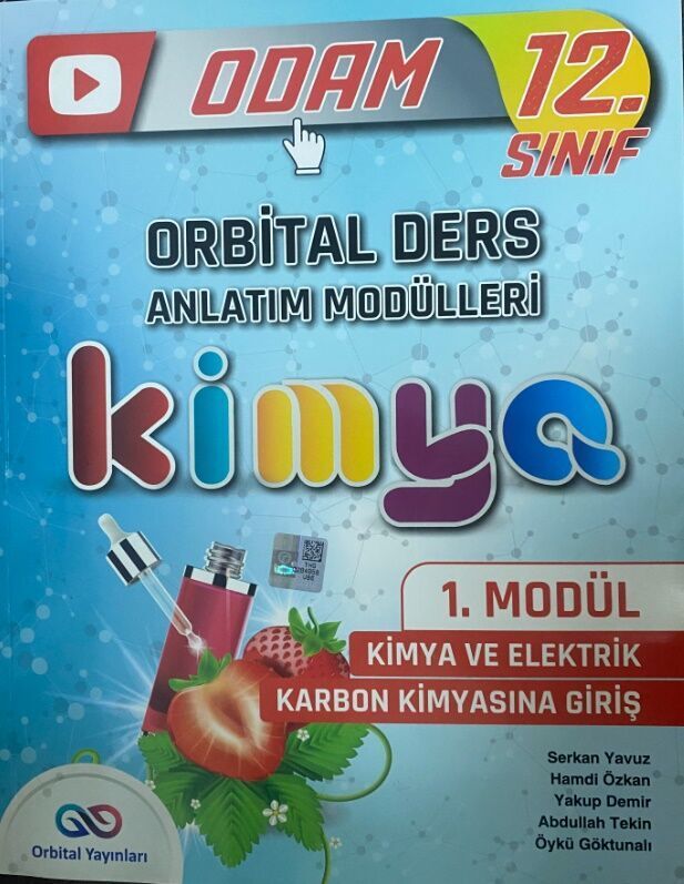 Orbital Yayınları 12 Ders Anlatım Modülleri-1 Kimya - 2023