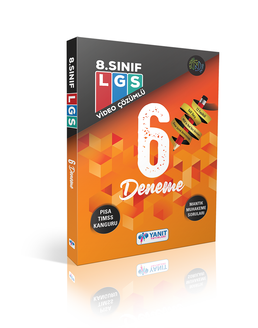 Yanıt Yayınları LGS 6 Fasikül Deneme Video Çözümlü