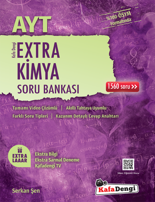 KafaDengi Yayınları AYT Extra Kimya Soru Bankası