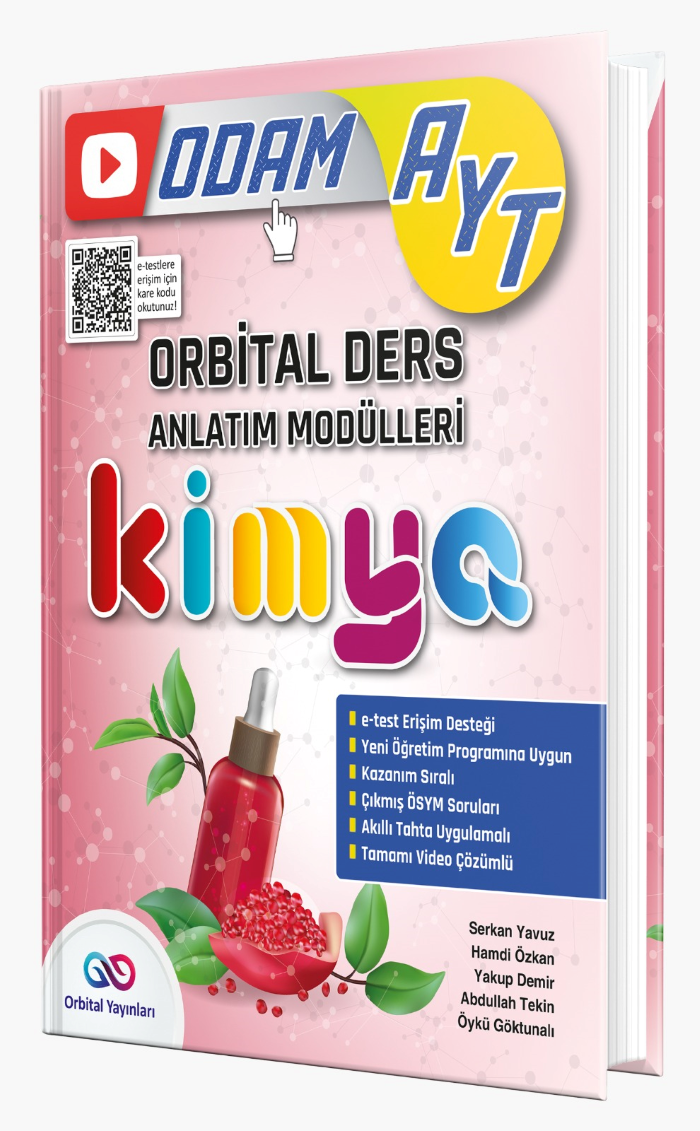 Orbital Yayınları YKS AYT Ders Anlatım Modül Kimya - 2023
